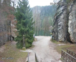 Vstup do skal, Pískovna