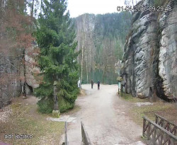 Vstup do skal, Pískovna