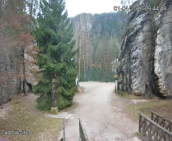 Vstup do skal, Pískovna