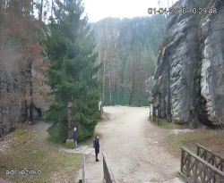 Vstup do skal, Pískovna