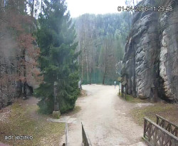 Vstup do skal, Pískovna