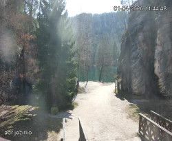 Vstup do skal, Pískovna