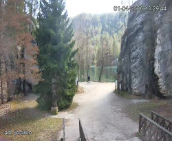 Vstup do skal, Pískovna