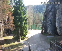 Vstup do skal, Pískovna