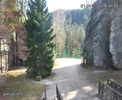 Vstup do skal, Pískovna