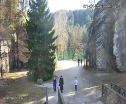 Vstup do skal, Pískovna