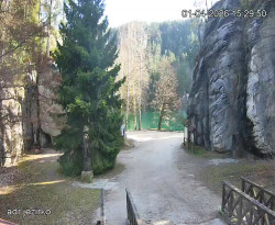 Vstup do skal, Pískovna