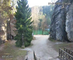 Vstup do skal, Pískovna