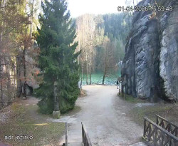 Vstup do skal, Pískovna