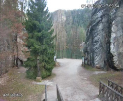 Vstup do skal, Pískovna