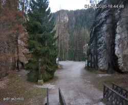 Vstup do skal, Pískovna