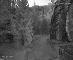 Vstup do skal, Pískovna