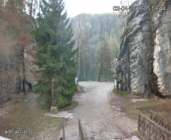 Vstup do skal, Pískovna