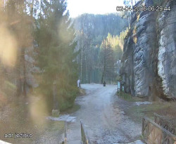 Vstup do skal, Pískovna