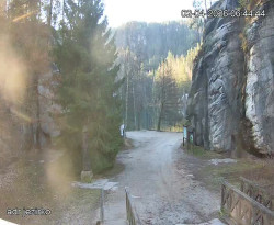 Vstup do skal, Pískovna