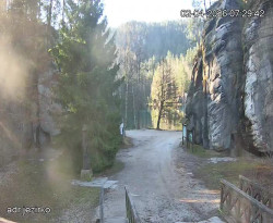 Vstup do skal, Pískovna