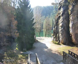 Vstup do skal, Pískovna