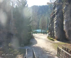 Vstup do skal, Pískovna