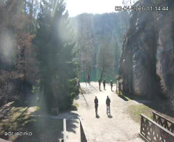 Vstup do skal, Pískovna