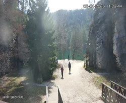 Vstup do skal, Pískovna