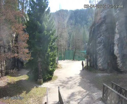 Vstup do skal, Pískovna