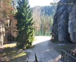 Vstup do skal, Pískovna