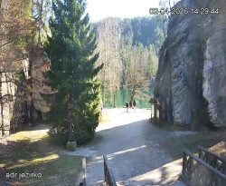 Vstup do skal, Pískovna