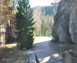 Vstup do skal, Pískovna