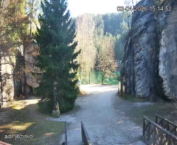 Vstup do skal, Pískovna