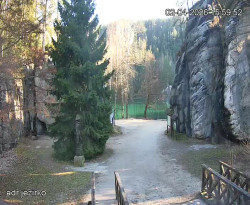 Vstup do skal, Pískovna