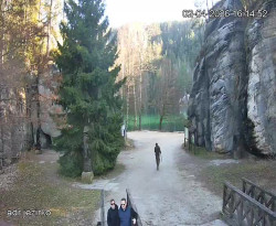 Vstup do skal, Pískovna