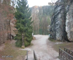 Vstup do skal, Pískovna