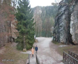 Vstup do skal, Pískovna