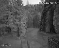 Vstup do skal, Pískovna