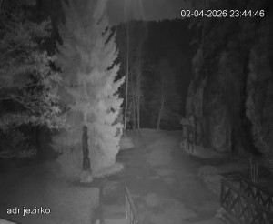 Adršpach - Vstup do skal, Pískovna - 3.4.2026 v 00:45 Adršpach - Vstup do skal, Pískovna - 3.4.2026 v 00:45