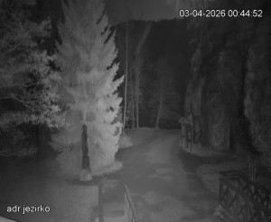Adršpach - Vstup do skal, Pískovna - 3.4.2026 v 01:45 Adršpach - Vstup do skal, Pískovna - 3.4.2026 v 01:45