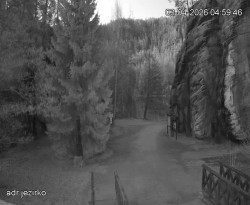 Vstup do skal, Pískovna