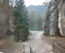 Vstup do skal, Pískovna