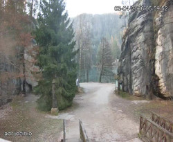 Vstup do skal, Pískovna