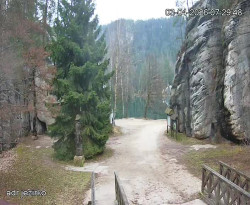 Vstup do skal, Pískovna