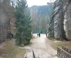 Vstup do skal, Pískovna