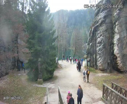 Vstup do skal, Pískovna