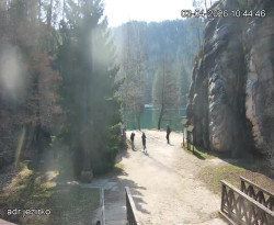 Vstup do skal, Pískovna