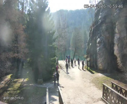 Vstup do skal, Pískovna