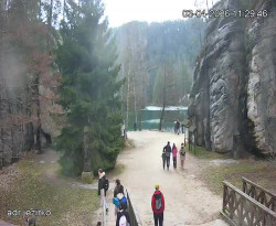 Vstup do skal, Pískovna