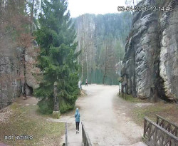 Vstup do skal, Pískovna