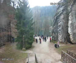 Vstup do skal, Pískovna