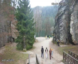 Vstup do skal, Pískovna