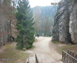 Vstup do skal, Pískovna