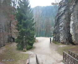 Vstup do skal, Pískovna